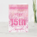 Search for for a granddaughter birthday cards Pink