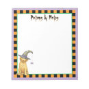 Search for halloween witch notepads Puppy