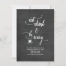 Search for eat drink and be scary invitations Cute