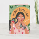 Search for cocktail birthday cards Girly