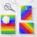Search for diagonal stripes wrapping paper Rainbow