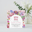 Search for bees square invitations Flowers