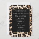 Search for leopard 50th birthday invitations Gold