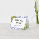Search for mosaic thank you cards Mediterranean