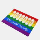 Search for gay pride flag doormats Home