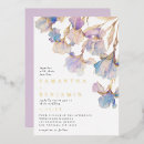 Search for lilac and blue invitations Summer