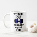 Search for working out mugs Exercise