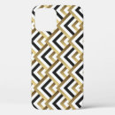 Search for gold triangles iphone cases Black