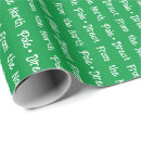 Search for north pole christmas wrapping paper Green