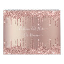 Search for glitter calendars Rose gold