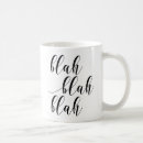 Search for blah mugs Typography