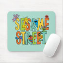 Search for abby cadabby sesame street mouse mats Grover
