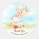 Search for sheep thank you stickers Girl