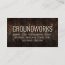 Search for concrete business cards Landscaping