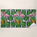 Search for flamingo beach towels Flowers