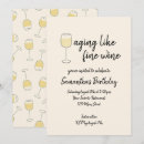 Search for fine wine invitations Aging