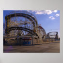 Search for cyclone art Amusement park