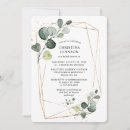 Search for gold frame bridal shower invitations Eucalyptus