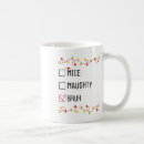 Search for naughty nice list mugs Halloween