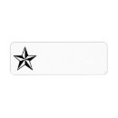 Search for texas shape return address labels White