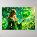 Search for clover leaf posters St patrick day