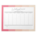 Search for weekly planner notepads To do list