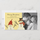 Search for snowman photo cards Fun