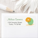 Search for cartoon flower return address labels Illustration