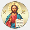 Search for ad round stickers Christian