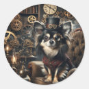 Search for black haired stickers Vintage