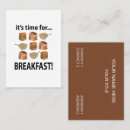 Search for at the cafe business cards For her