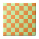 Search for orange checkered tiles Chessboard