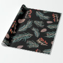 Search for pinecone wrapping paper Winter