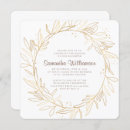 Search for foliage christening invitations Trendy
