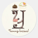 Search for y monogram stickers Initial