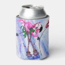 Search for pink flamingo can coolers Funny