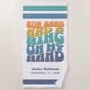 Search for bachelorette party beach towels Bride
