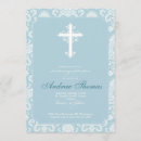 Search for damask christening invitations Girl