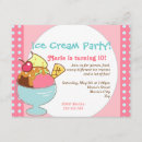 Search for ice cream sundae birthday invitations Fun