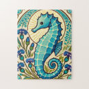 Search for seahorse puzzles Ocean