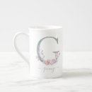 Search for letter g monogram mugs Watercolor