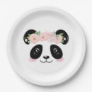 Search for panda plates Panda birthday party