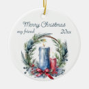 Search for candles christmas tree decorations Candle light
