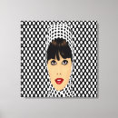 Search for retro girl art Beautiful