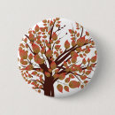 Search for tree in autumn badges Abstract