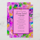 Search for pink bar bat mitzvah invitations Fun