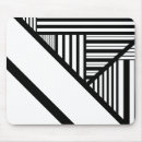 Search for black triangle mouse mats Black and white