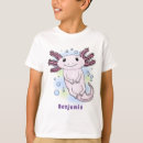 Search for axolotl cartoon tshirts Salamander