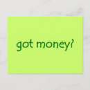 Search for moneyed postcards Green