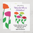 Search for poppy baby shower invitations Modern